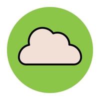 Trendy Cloud Concepts vector