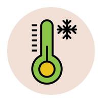 Trendy Thermometer Concepts vector