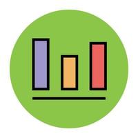 Bar Graph Concepts vector