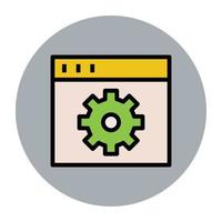 Trendy Optimization Concepts vector