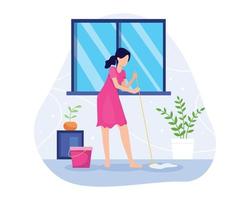 House work concept illustration vector