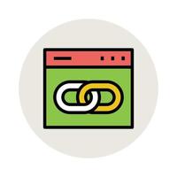 Link Chain Concepts vector