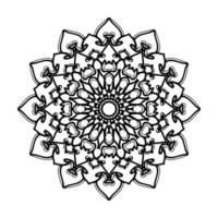 Hand drawn mandala. decoration in ethnic oriental  doodle ornament. vector