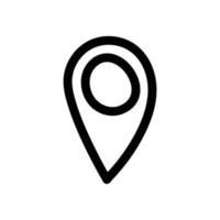 simple vector icon location