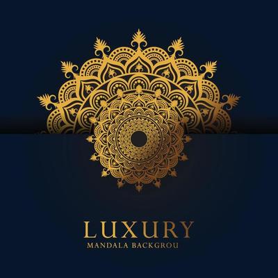 Luxury mandala background with golden arabesque pattern Arabic Islamic east style. Ramadan Style Decorative mandala