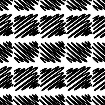 Spiral pattern black. An abstract retro pattern of geometric shapes. A geometric wave of circles background. Vector abstract seamless pattern with a hand-drawn round spiral shape made with a brush.