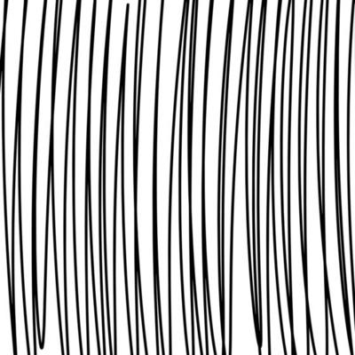 abstract black and white background of black lines. pattern of black lines on white, hand-drawn lines abstract background. Hand-drawn ink pattern and textures set.