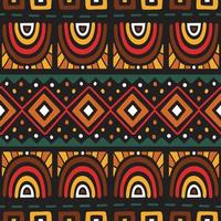 African Seamless Pattern vector