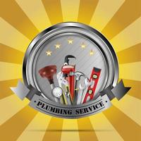 Vector illustration of Plumbing Service