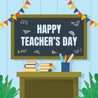 Teacher's Day Background vector