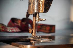 sewing machine close up image photo