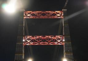 a bridge image in night photo