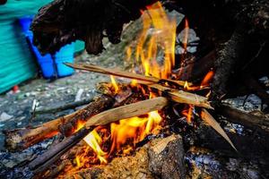 wooden fire image hd cold session photo