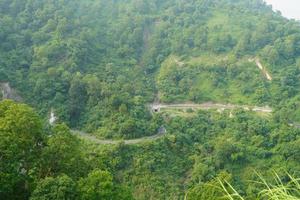 road view from mountain image photo