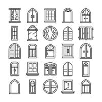 window line icons