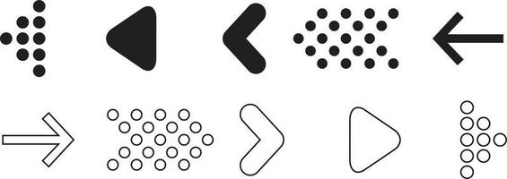 Arrows icons. Arrow icon. Arrow vector collection. Arrow. Cursor. Modern simple arrows. Vector illustration.