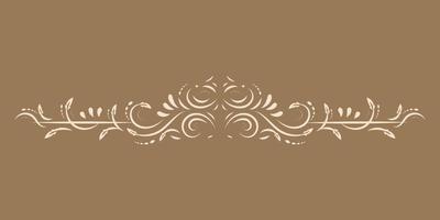 Decorative Element in Victorian Style vector