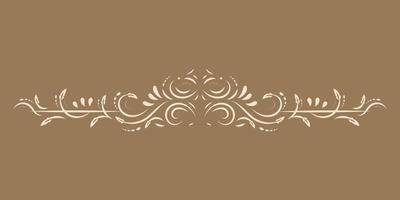 Decorative Element in Victorian Style vector