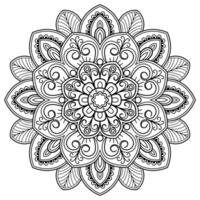 Vector abstract mandala pattern