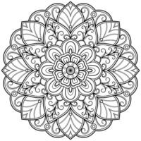 Vector abstract mandala pattern