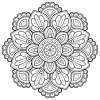 Vector abstract mandala pattern