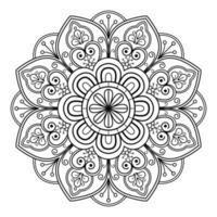 Vector abstract mandala pattern