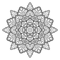 Vector abstract mandala pattern