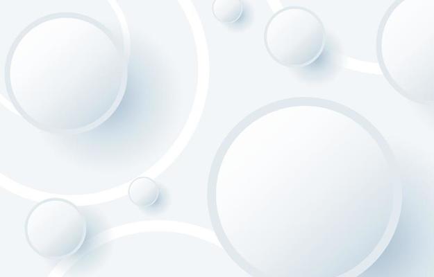 Circle White Background