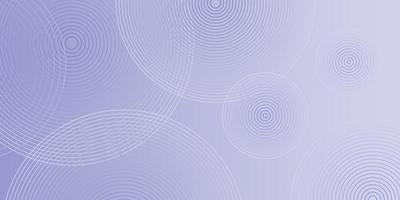 fondo geométrico abstracto con fondo de círculo degradado púrpura vector