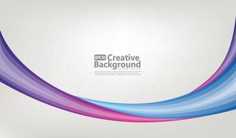 Trendy geometric background. 3d Fluid shape illustration. Eps10 vector. vector