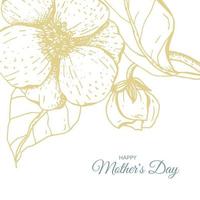 International women day 8 of march. Congratulation card. Mothers day. Vector