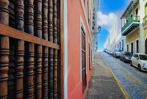 San Juan streets on a bright sunny day photo