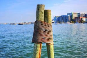 Boston Harbor and harbor boat tours photo