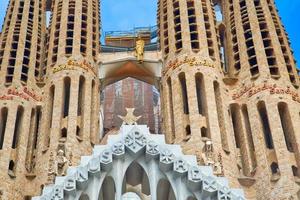 Barcelona, Catalonia, Spain, Antonio Gaudi Sagrada Familia Cathedral photo
