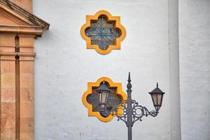 Ronda streets in historic city center photo