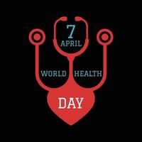 World Health Day Vector Illustration