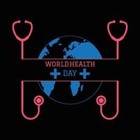 World Health Day Vector Illustration.