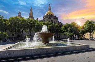 Mexico, Guadalajara Cathedral Basilica in historic center near Plaza de Armas and Liberation Square photo