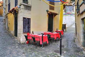 portugal, coloridas calles de lisboa foto