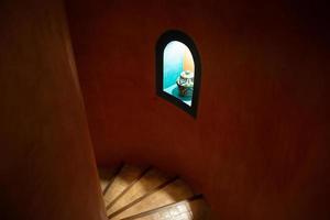 Typical Spanish architecture decorated in traditional Andalusian style photo