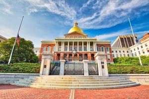 Massachusetts State House in Boston photo