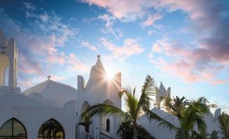 Mexico, Mazatlan Golden Zone, Zona Dorada, tourist beach and resort zone near Malecon promenade