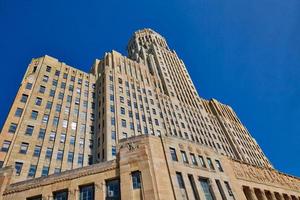 Buffalo City Hall, The 378-foot-tall building is the seat for municipal government, one of the largest and tallest municipal buildings in the United States