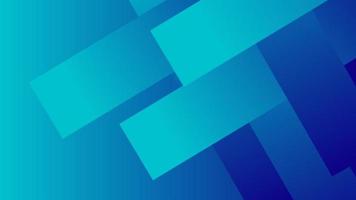 Modern simple abstract with square geometric background in the blend of dark blue and cyan gradient. Elegant background in dark blue and cyan color can use for wallpaper, presentation, backdrop, etc. photo