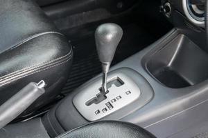 Automatic transmission gear shift. photo