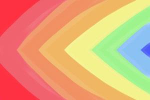 Beautiful multicolored rainbow background pattern photo