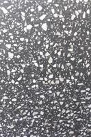 View of terrazzo flooring from above.the texture of the stone floor. photo