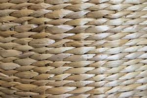 For woven rattan baskets, an image of rattan woven surface material photo