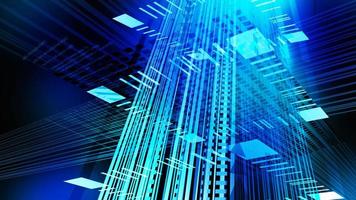 abstract technology background digital network data link and communication photo