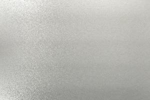 textura de hoja de acero inoxidable gris brillante, fondo de patrón abstracto foto